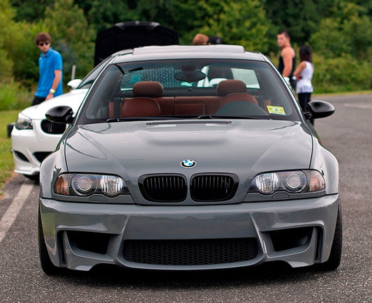 FRONT BUMPER BMW 3 SERIES E46 1M LOOK