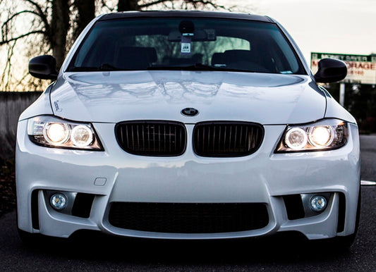 FRONT BUMPER BMW 3 SERIES E90/E91 LCI 1M LOOK +SET OF FOG LIGHTS